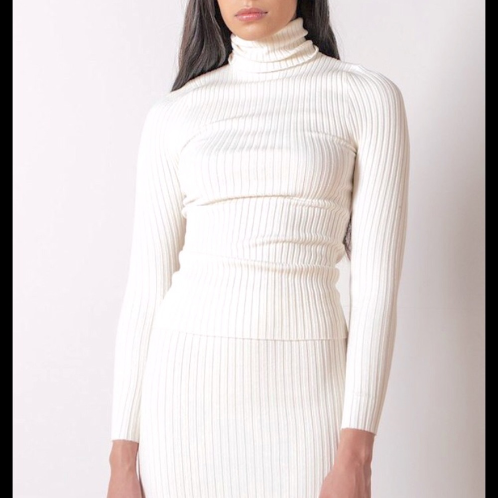 Giu Giu Nonna turtleneck and tube skirt, small